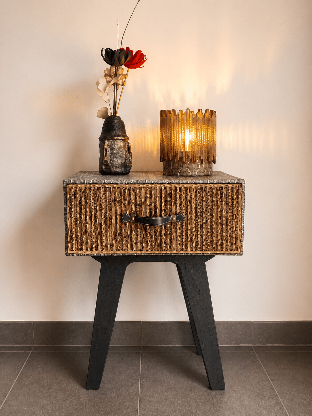 meuble-appoint-carton-recycle-renaissance