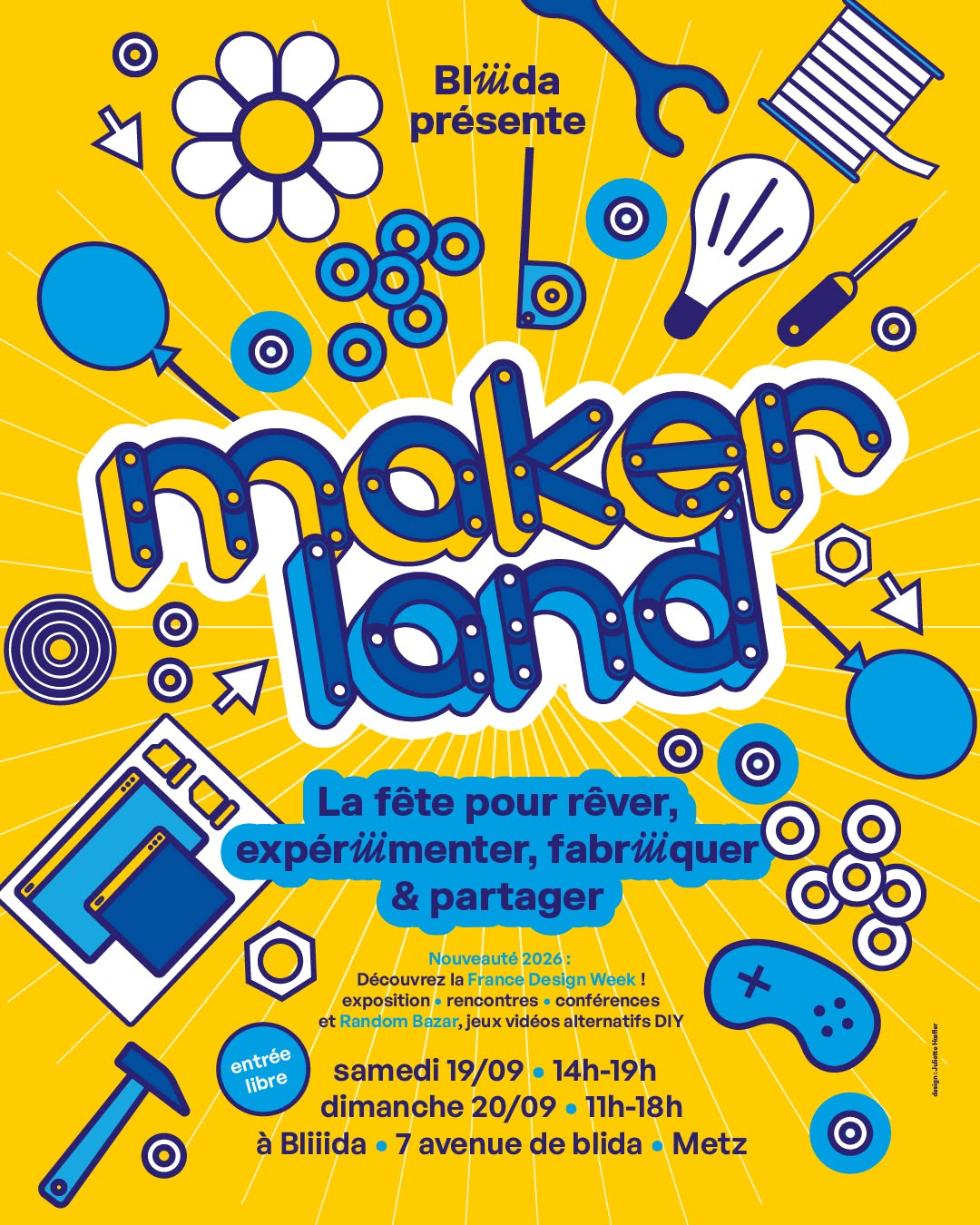 AFFICHE MAKERLAND 19 ET 20 SEPTEMBRE